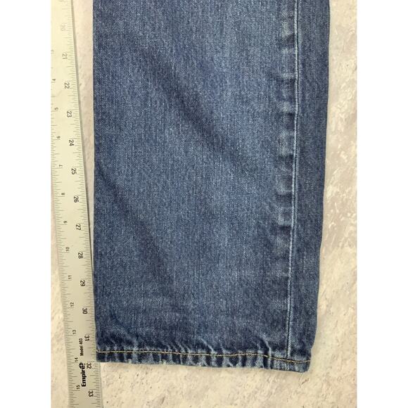 Polo Ralph Lauren Jeans Mens 36x32 Blue Morris Slim Straight Medium Wash Denim - Picture 7 of 10